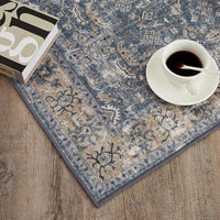 Tappeto lavabile Garvee in morbido cashmere e cotone, stampa boho vintage, soggiorno, camera da letto, 120x170 cm