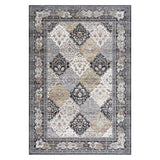 Tappeto Boho Garvee Tappeto Corridoio Marocchino Antiscivolo Idrorepellente 100% Poliestere Marrone per Soggiorno e Cucina - Brown