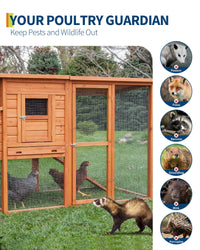 Rete metallica Garvee da 1/2 pollice 48x50FT 19GA in rete metallica zincata robusta antiruggine facilmente pieghevole per la protezione del pollame da giardino