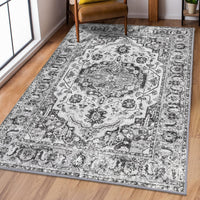 Garvee Tappeto Grande Antiscivolo Lavabile Resistente Acqua Sporco Vintage 200x290 cm Per Camera Sala
