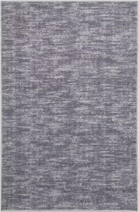 Tappeto per soggiorno Garvee, morbido, lavabile in lavatrice, antiscivolo, grigio moderno, 80x150 cm