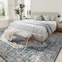 Tappeto persiano Garvee 200 x 290 cm Grigio-Blu