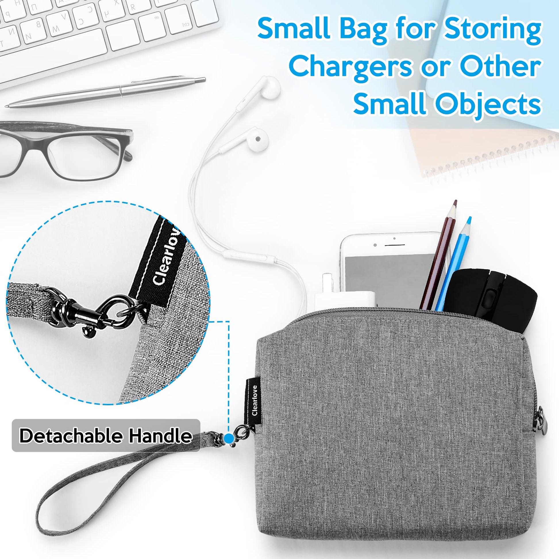 Borsa/custodia per laptop Garvee da 13 pollici per MacBook Pro 2020 M1-2016 ultrasottili, grigio