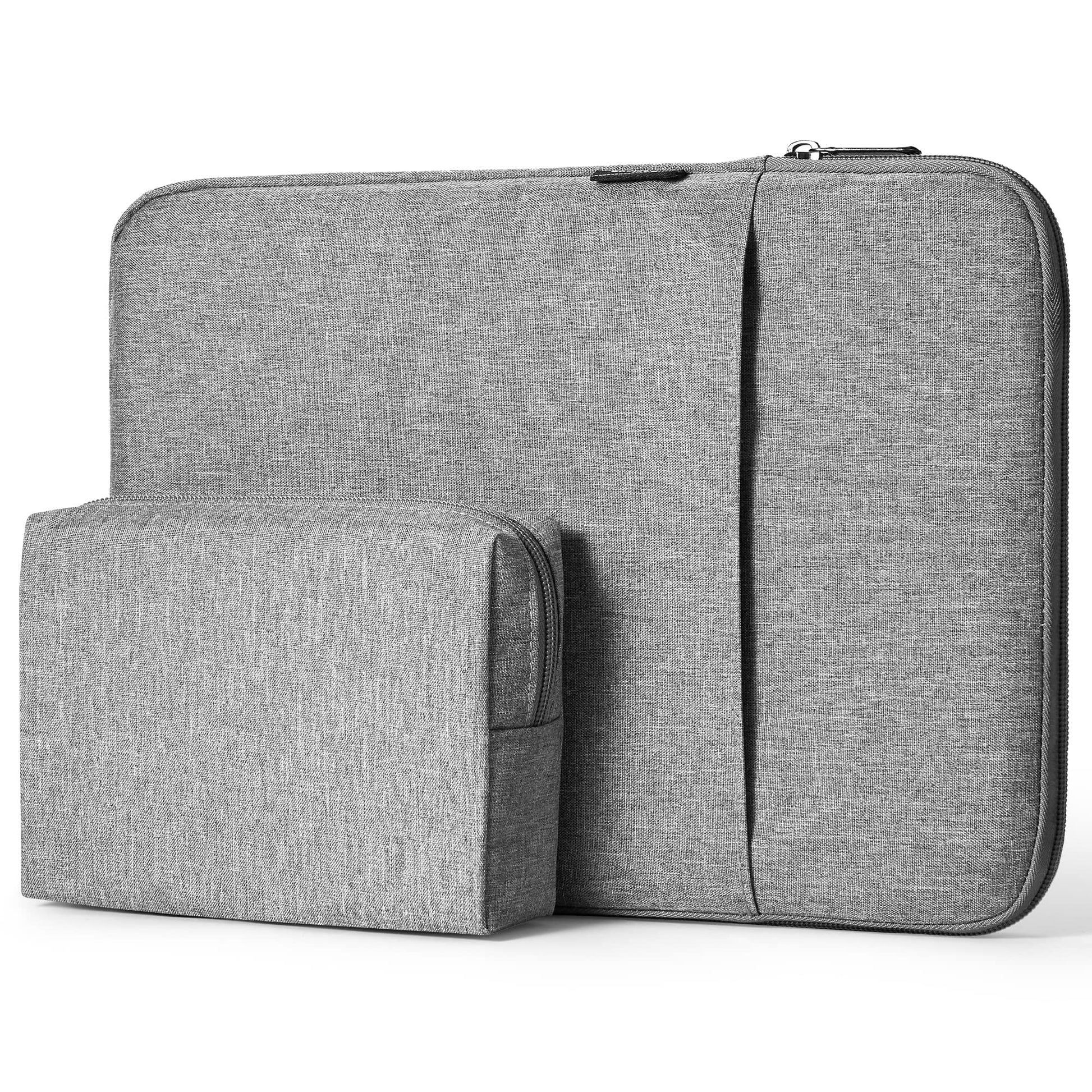 Borsa/custodia per laptop Garvee da 13 pollici per MacBook Pro 2020 M1-2016 ultrasottili, grigio