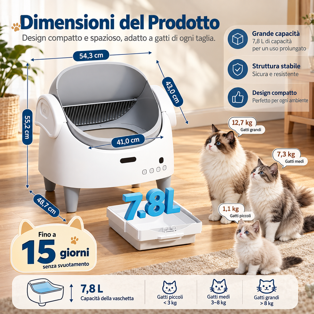 GARVEE Piattaforma Galleggiante Gonfiabile Bianca con Superficie Antiscivolo e Borsa Portatile, Spessa e Stabile per Lago e Spiaggia