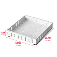 Organizzatore estensibile per mobili da cucina Garvee, acciaio al carbonio, con guide silenziose, per mobili base, 1° ripiano, taglia unica