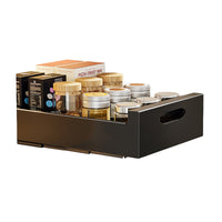 Organizzatore estensibile per mobili da cucina Garvee, cassetti in acciaio al carbonio, funzione di estrazione, per cucina e bagno, robusto, facile da montare