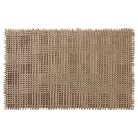 Garvee Badematte Chenille 43x60 cm Rutschfest Waschbar Weiche Badezimmermatte Für Dusche Und Bad Weiß