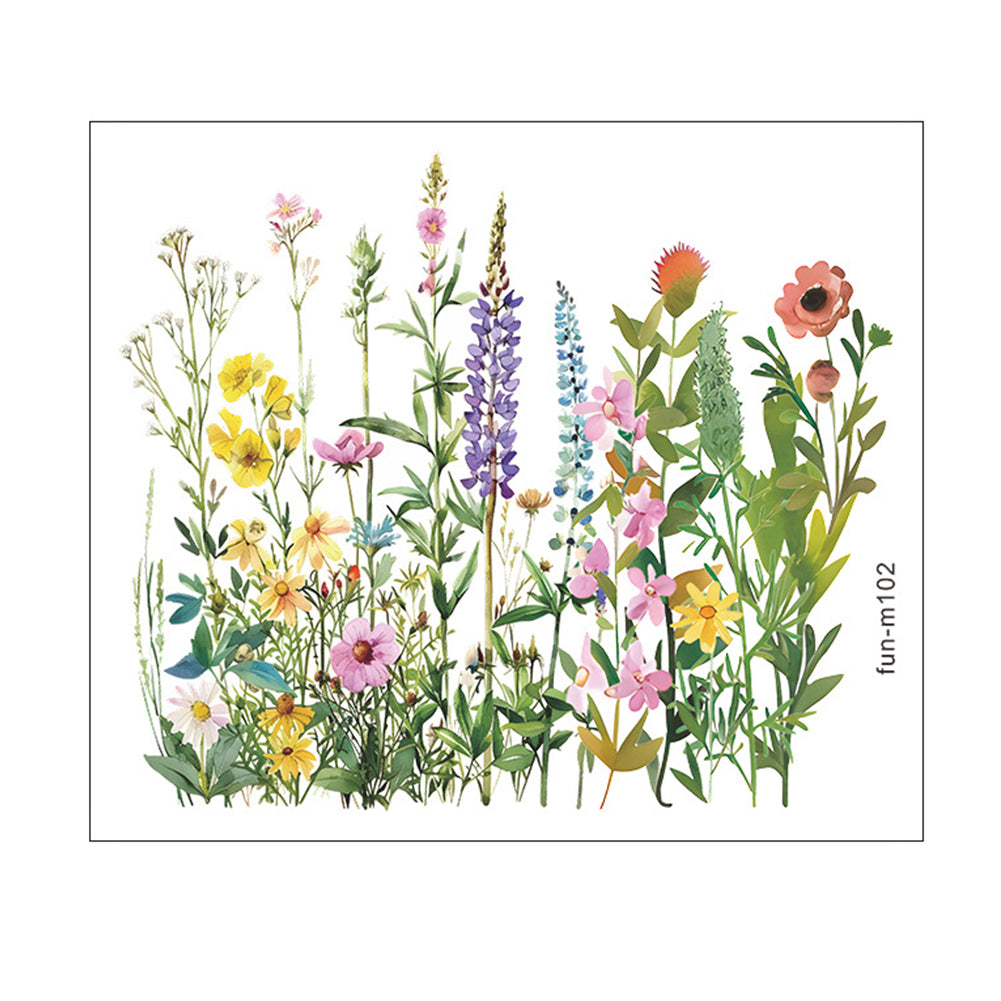 GARVEE Adesivo per copriwater a forma di fiore, autoadesivo, rimovibile, impermeabile, per bagno, stile 2