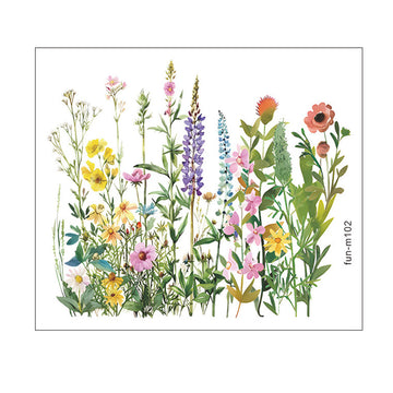 GARVEE Adesivo per copriwater a forma di fiore, autoadesivo, rimovibile, impermeabile, per bagno, stile 2