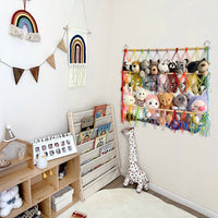 Garvee Amaca a rete per giocattoli morbidi 70 x 80 cm Colore