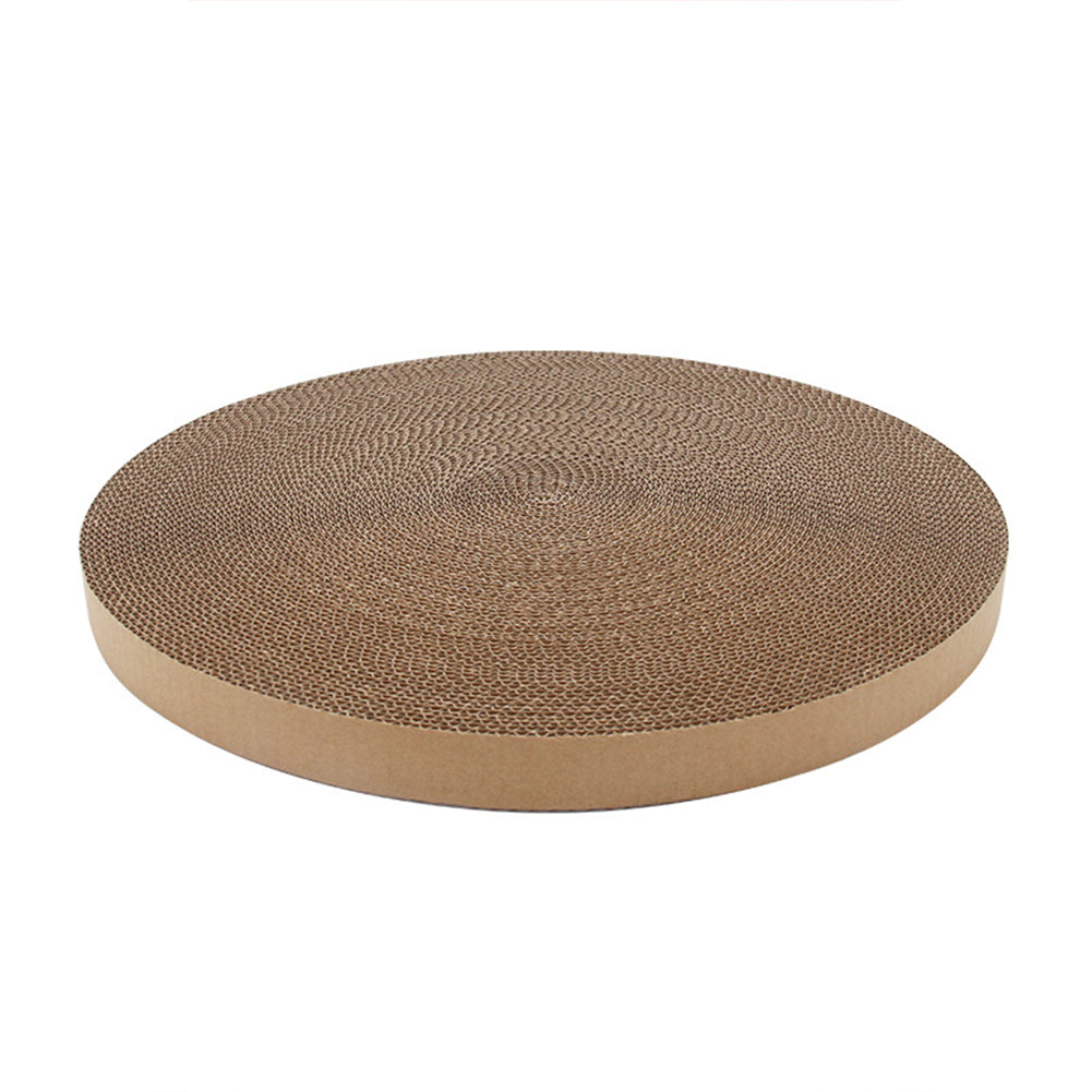 Cuscinetti di ricambio Garvee per tiragraffi Active Play, cuscinetti rotondi in cartone, diametro 35 cm, altezza 2,8 cm