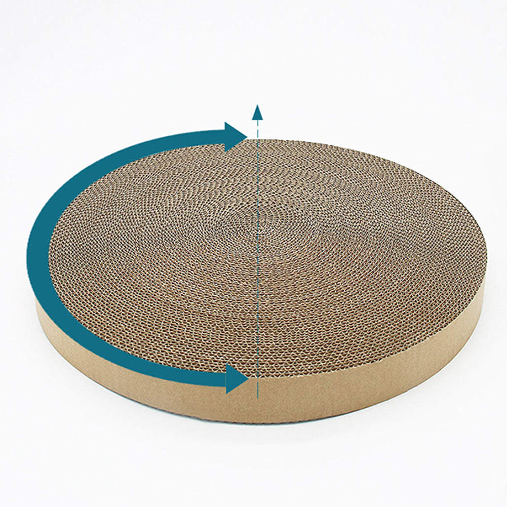 Cuscini di ricambio Garvee per albero per gatti Active Play, cuscini rotondi in cartone, diametro 40 cm, altezza 2,8 cm