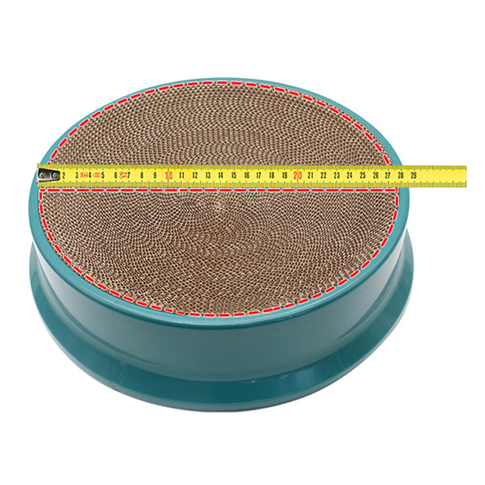 Cuscinetti di ricambio Garvee per tiragraffi Active Play, cuscinetti rotondi in cartone, diametro 35 cm, altezza 2,8 cm