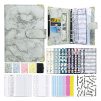 Garvee Planner Budget A6 Organizer Pelle Con Tasche Multiple Per Viaggi E Scuola Compatto