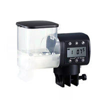 GARVEE Mangiatoia automatica per pesci da 5000 ml per acquario, doppia alimentazione, design impermeabile, bianco