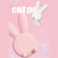 Supporto universale per smartphone Garvee Kawaii Rabbit, supporto da tavolo regolabile in altezza, in silicone, antiscivolo, per ufficio e casa