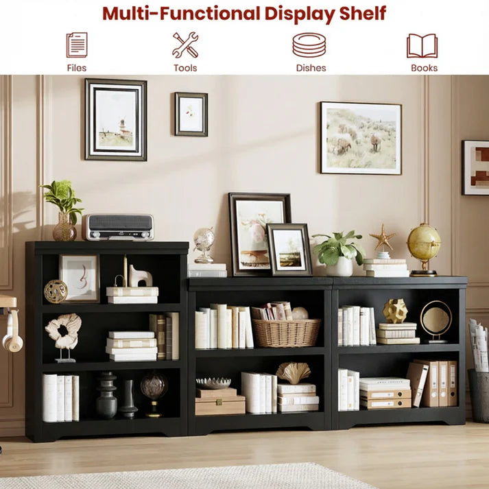 Garvee Scaffale MDF Senza Porte Design Aperto Struttura Resistente Montaggio Facile Stoccaggio Versatile Casa Ufficio