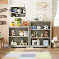 Garvee Scaffale MDF Senza Porte - Design Aperto, Struttura Resistente, Versatile per Casa e Ufficio, Finitura Liscia