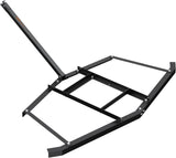Garvee Drag-Harke per ATV/UTV in Acciaio Robusto 188 cm Regolabile Nero - Ideale per Giardinaggio