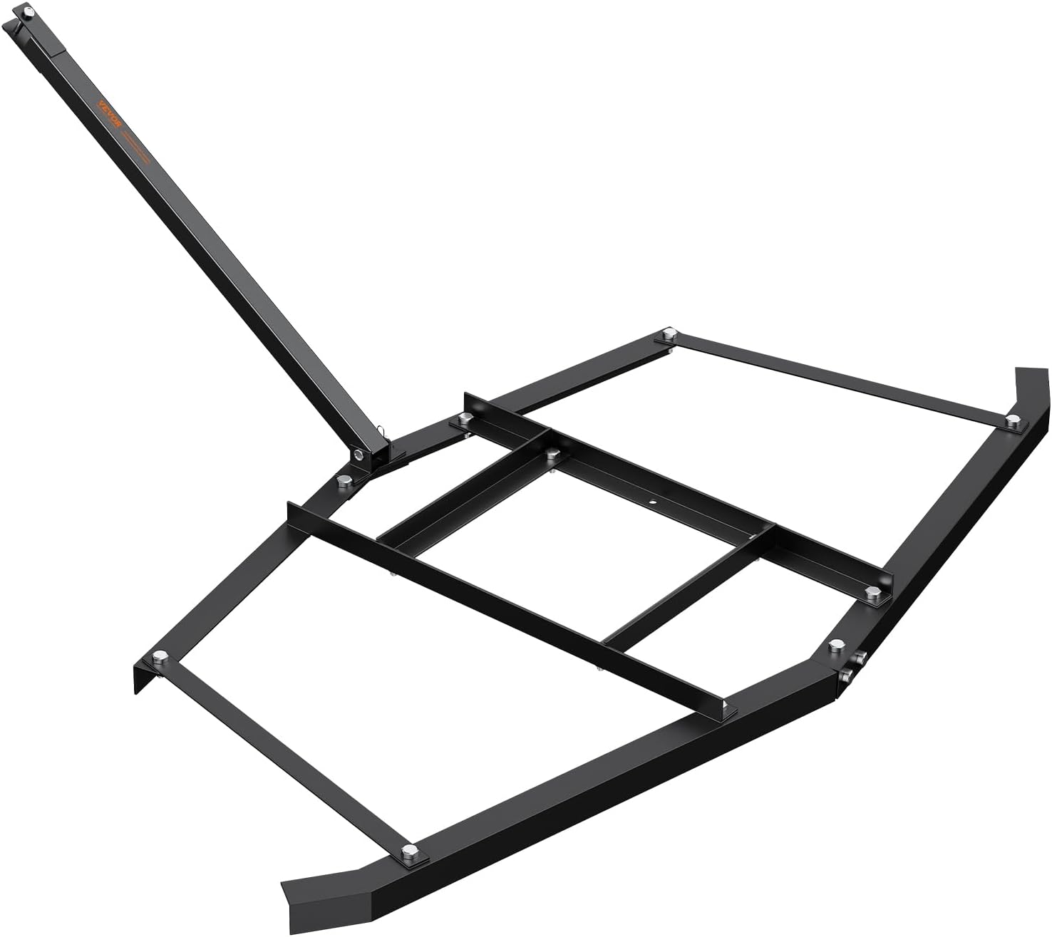 Garvee Drag-Harke per ATV/UTV in Acciaio Robusto 188 cm Regolabile Nero - Ideale per Giardinaggio