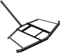 Garvee Drag-Harke per ATV/UTV in Acciaio Robusto 188 cm Regolabile Nero - Ideale per Giardinaggio