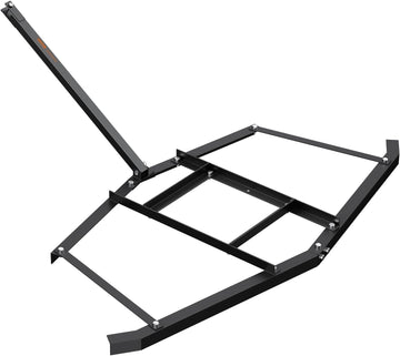 Garvee Drag-Harke per ATV/UTV in Acciaio Robusto 188 cm Regolabile Nero - Ideale per Giardinaggio