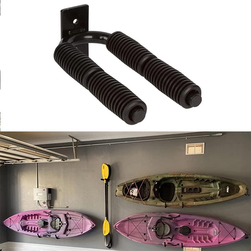 Supporto da parete per pagaia per kayak Garvee Sport in alluminio per canoa, SUP, garage, stabile, salvaspazio, facile da montare