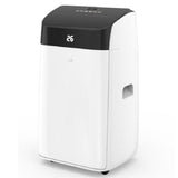 Condizionatore portatile GARVEE 12.000 BTU, funzione 3 in 1, display LED, telecomando, mobile con ruote, per stanze fino a 450 mq - Top Nero