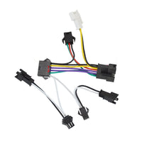 Set di illuminazione per bici elettrica Garvee – LED, impermeabile, ideale per gli spostamenti urbani, per illuminazione anteriore e posteriore