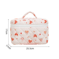 Garvee Set di 3 mini borse per cosmetici con cerniera, materiale resistente, organizer portatile per viaggi, ampia apertura, multicolore