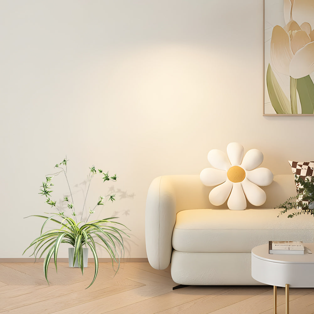 Garvee set da 2 pezzi di piante artificiali sospese Chlorophytum comosum, plastica con vaso, per uso interno ed esterno, verde