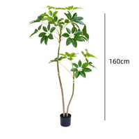 Garvee Albero Parasole Artificiale 5.2 piedi PVC Pianta da Interno Forma Regolabile Simbolo Feng Shui Casa Ufficio Soggiorno Balcone Verde