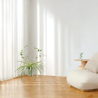Garvee set da 2 pezzi di piante artificiali sospese Chlorophytum comosum, plastica con vaso, per uso interno ed esterno, verde