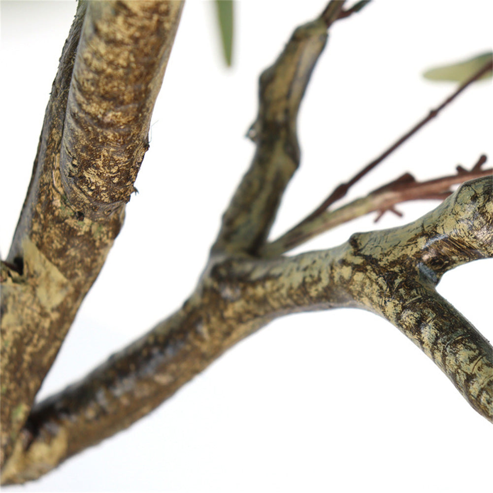 Albero di eucalipto artificiale Garvee da 4 piedi, decorazione autunnale, resistente e realistico, seta, flessibile, soggiorno e ufficio, verde