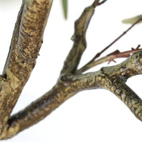 Albero di eucalipto artificiale Garvee da 4 piedi, decorazione autunnale, resistente e realistico, seta, flessibile, soggiorno e ufficio, verde