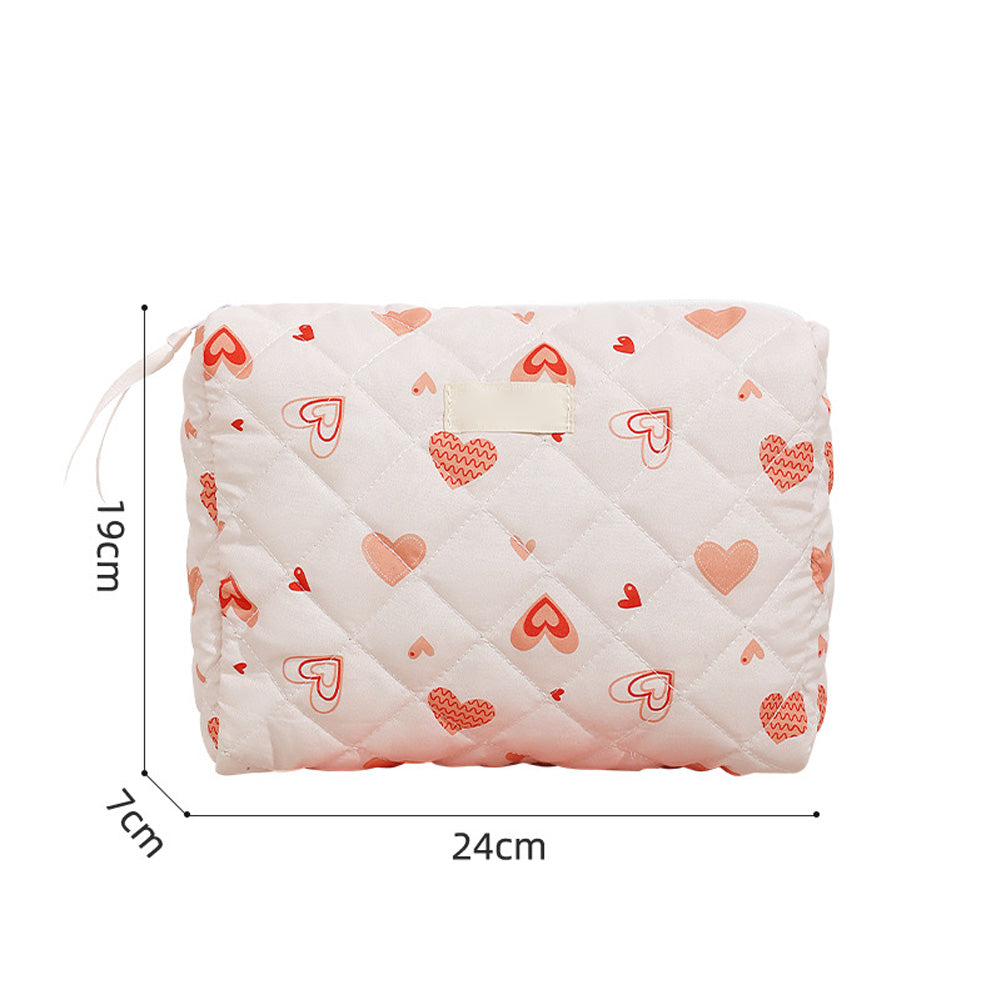 Garvee Set di 3 mini borse per cosmetici con cerniera, materiale resistente, organizer portatile per viaggi, ampia apertura, multicolore