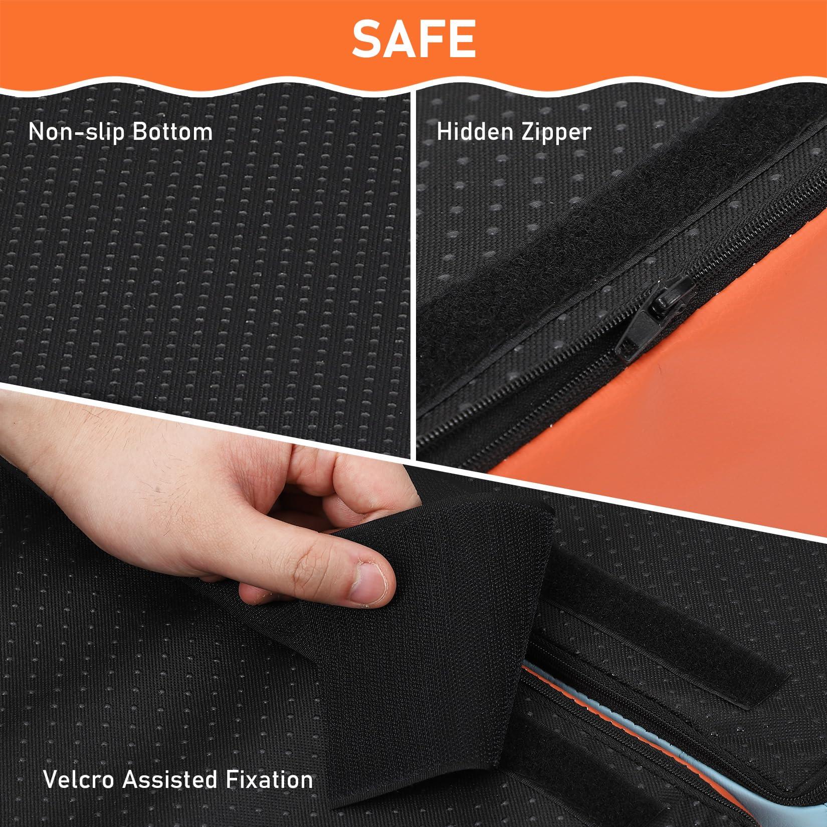 Blocchi da arrampicata in schiuma Garvee, set da 5 pezzi, impermeabili e antiscivolo, per parco giochi al coperto, sviluppo delle capacità motorie, multicolore