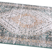 Tappeto lavabile Garvee 80 x 150 cm in lana sintetica antiscivolo a pelo corto per camera da letto, soggiorno, sala da pranzo