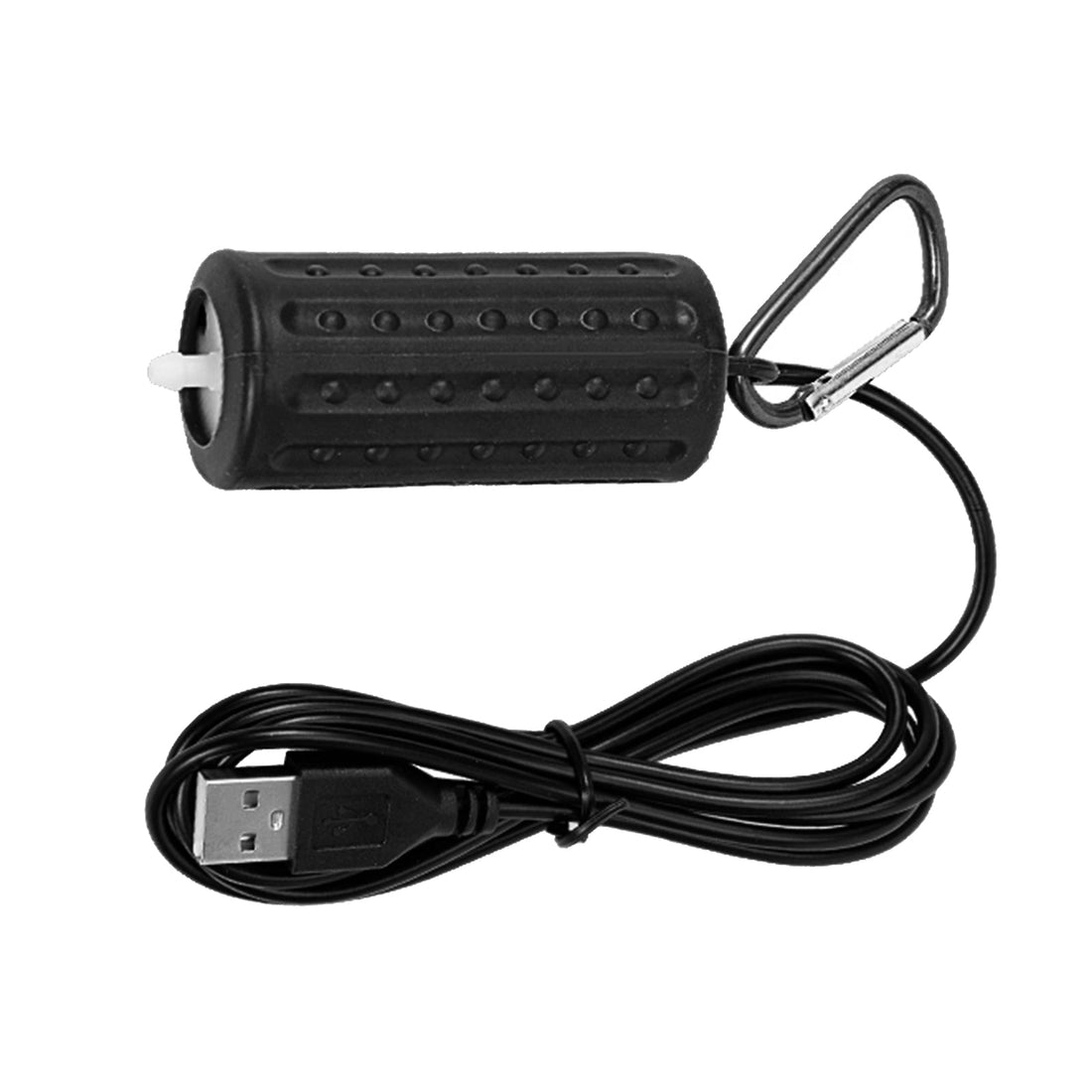 Pompa ad aria USB per acquario Garvee Mini, silenziosa, a risparmio energetico, durevole, in silicone, portatile, per acquari di piccole e medie dimensioni, per esterni, 7x3 cm