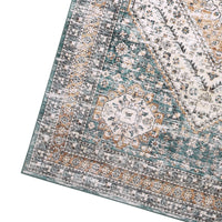 Tappeto lavabile Garvee 80 x 150 cm in lana sintetica antiscivolo a pelo corto per camera da letto, soggiorno, sala da pranzo