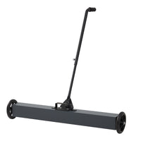 Scopa Magnetica GARVEE 91 cm Potente per Festa del Papà - Manico Telescopico Ideale per Cantieri e Officine, Nero