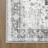 Garvee Tappeto Corridoio Vintage Lavabile Impermeabile Design Orientale Effetto Usato 160x230 cm Soggiorno Ingresso