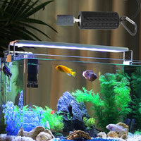 Pompa ad aria USB per acquario Garvee Mini, silenziosa, a risparmio energetico, durevole, in silicone, portatile, per acquari di piccole e medie dimensioni, per esterni, 7x3 cm