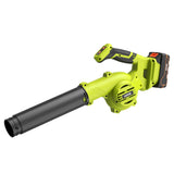 GARVEE Soffiatore a batteria 20 V con motore brushless, colore verde, per un utilizzo pratico negli ambienti previsti dal prodotto