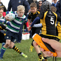 Fischietto elettronico Garvee a tre toni, professionale, igienico, portatile, sportivo, con cordino e batteria, per arbitri, allenatori e campi sportivi