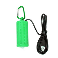 Garvee Mini Pompa ad Aria USB per Acquario Verde per Acquari di Piccole e Medie Dimensioni, Silenziosa, a Risparmio Energetico, Portatile, 7x3cm