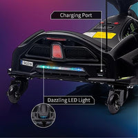 Garvee Kids Drift Go-Kart elettrico 24V - Telaio in metallo, per esterni, nero - Elegante go-kart elettrico per nuovi avventurieri.