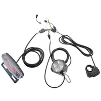 Set di illuminazione per bici elettrica Garvee – LED, impermeabile, ideale per gli spostamenti urbani, per illuminazione anteriore e posteriore