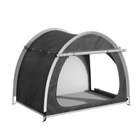 Tenda Garage per Biciclette Garvee 3-4 Bike, 200x150x170 cm, Oxford 210D Impermeabile Grigio - Perfetta per Festa del Papà